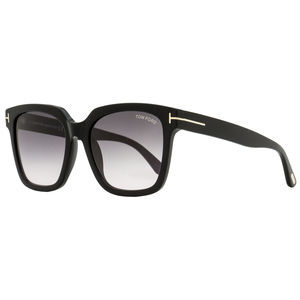 Tom Ford Square Sunglasses TF952 Selby 01B Black  55mm FT0952